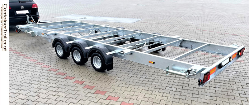 Containertrailer 3 Achsen SUV Pickup