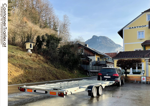 Containeranhänger für ein Gasthaus